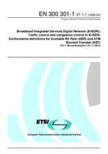 Die Norm ETSI EN 300301-1-V1.1.1 15.3.1998 Ansicht