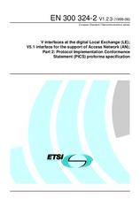 Die Norm ETSI EN 300324-2-V1.2.3 7.6.1999 Ansicht