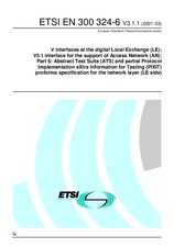 Die Norm ETSI EN 300324-6-V3.1.1 20.3.2001 Ansicht