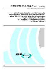 Die Norm ETSI EN 300324-8-V2.1.1 31.5.2000 Ansicht