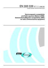 Die Norm ETSI EN 300339-V1.1.1 15.6.1998 Ansicht