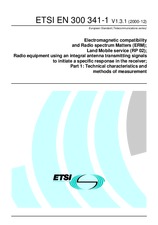 Die Norm ETSI EN 300341-1-V1.3.1 6.12.2000 Ansicht