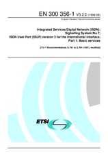 Die Norm ETSI EN 300356-1-V3.2.2 31.8.1998 Ansicht