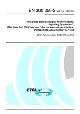 Die Norm ETSI EN 300356-2-V3.2.2 31.8.1998 Ansicht