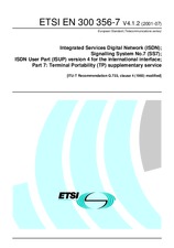 Die Norm ETSI EN 300356-7-V4.1.2 18.7.2001 Ansicht