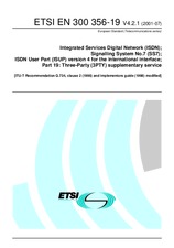 Die Norm ETSI EN 300356-19-V4.2.1 18.7.2001 Ansicht