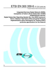 Die Norm ETSI EN 300359-6-V1.3.6 23.6.2000 Ansicht