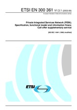 Die Norm ETSI EN 300361-V1.3.1 16.6.2003 Ansicht