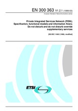 Die Norm ETSI EN 300363-V1.2.1 26.3.1999 Ansicht