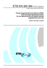 Die Norm ETSI EN 300364-V1.3.1 5.1.2004 Ansicht