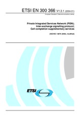 Die Norm ETSI EN 300366-V1.3.1 5.1.2004 Ansicht