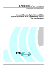 Die Norm ETSI EN 300367-V1.2.1 15.10.1998 Ansicht