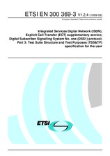 Die Norm ETSI EN 300369-3-V1.2.4 9.9.1999 Ansicht