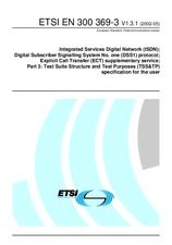 Die Norm ETSI EN 300369-3-V1.3.1 21.5.2002 Ansicht