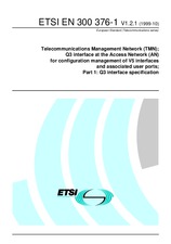 Die Norm ETSI EN 300376-1-V1.2.1 4.10.1999 Ansicht