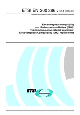 Die Norm ETSI EN 300386-V1.2.1 15.3.2000 Ansicht