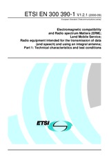 Die Norm ETSI EN 300390-1-V1.2.1 18.9.2000 Ansicht