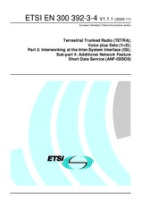 Die Norm ETSI EN 300392-3-4-V1.1.1 14.11.2000 Ansicht