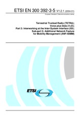 Die Norm ETSI EN 300392-3-5-V1.2.1 27.1.2004 Ansicht