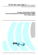 Die Norm ETSI EN 300396-2-V1.2.1 22.7.2002 Ansicht