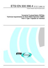 Die Norm ETSI EN 300396-4-V1.2.1 12.12.2000 Ansicht