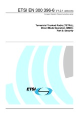 Die Norm ETSI EN 300396-6-V1.2.1 24.5.2004 Ansicht