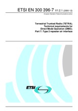 Die Norm ETSI EN 300396-7-V1.2.1 12.12.2000 Ansicht