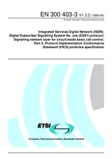 Die Norm ETSI EN 300403-3-V1.2.2 30.4.1998 Ansicht