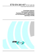 Die Norm ETSI EN 300407-V1.3.1 7.8.2001 Ansicht