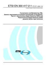 Die Norm ETSI EN 300417-2-1-V1.2.1 22.10.2001 Ansicht