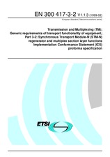 Die Norm ETSI EN 300417-3-2-V1.1.3 22.2.1999 Ansicht