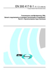 Die Norm ETSI EN 300417-6-1-V1.1.3 10.5.1999 Ansicht