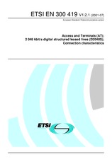 Die Norm ETSI EN 300419-V1.2.1 4.7.2001 Ansicht