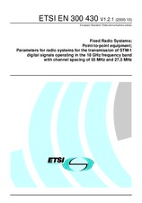 Die Norm ETSI EN 300430-V1.2.1 17.10.2000 Ansicht