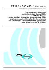 Die Norm ETSI EN 300433-2-V1.1.2 15.12.2000 Ansicht