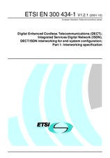 Die Norm ETSI EN 300434-1-V1.2.1 1.10.2001 Ansicht