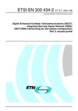 Die Norm ETSI EN 300434-2-V1.2.1 14.8.2001 Ansicht