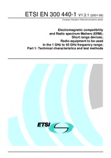 Die Norm ETSI EN 300440-1-V1.3.1 11.9.2001 Ansicht