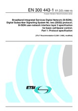 Die Norm ETSI EN 300443-1-V1.3.5 30.10.1998 Ansicht