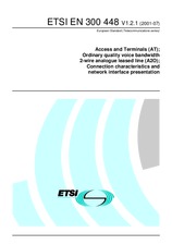 Die Norm ETSI EN 300448-V1.2.1 4.7.2001 Ansicht