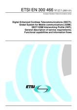 Die Norm ETSI EN 300466-V1.2.1 18.1.2001 Ansicht