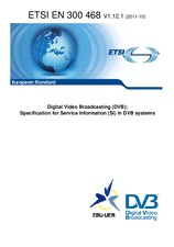 Die Norm ETSI EN 300468-V1.12.1 20.10.2011 Ansicht