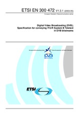 Die Norm ETSI EN 300472-V1.3.1 27.5.2003 Ansicht