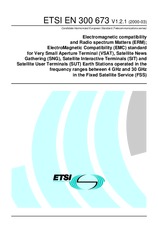 Die Norm ETSI EN 300673-V1.2.1 15.3.2000 Ansicht