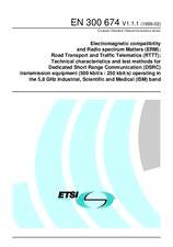 Die Norm ETSI EN 300674-V1.1.1 16.2.1999 Ansicht