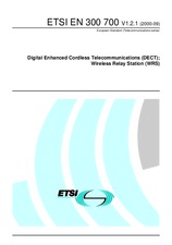 Die Norm ETSI EN 300700-V1.2.1 25.9.2000 Ansicht