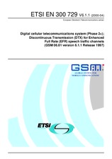 Die Norm ETSI EN 300729-V6.1.1 28.4.2000 Ansicht