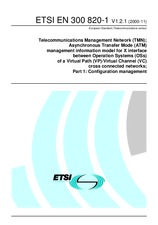 Die Norm ETSI EN 300820-1-V1.2.1 27.11.2000 Ansicht