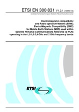 Die Norm ETSI EN 300831-V1.2.1 25.10.1999 Ansicht