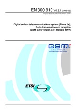 Die Norm ETSI EN 300910-V6.3.1 9.3.1999 Ansicht